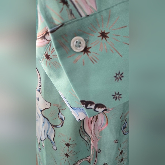 NWT Zara Limited Edition Zodiac Printed Dress - Picture 9 of 11